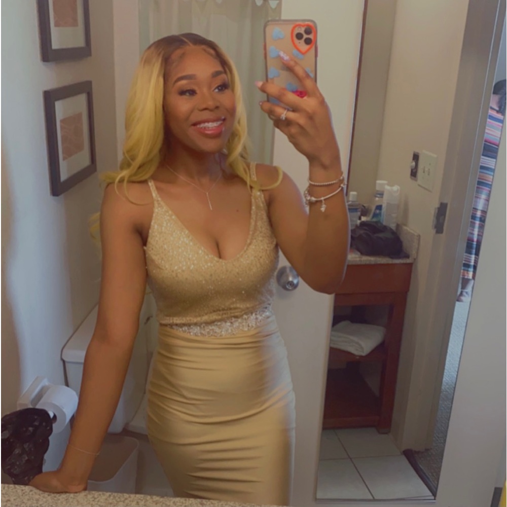 Gold Dress